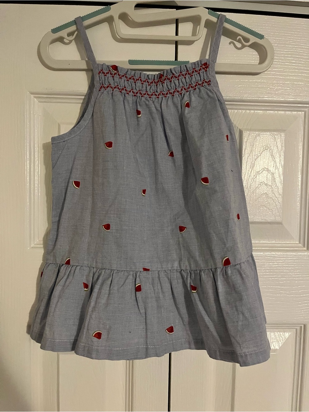 OshKosh B'gosh Light Blue Toddler Top with Strawberry Accent